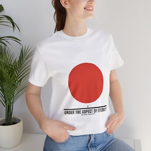 Stoic Philosophy Tee · Sub Specie Aeternitatis · Spinoza View from Eternity Shirt · Minimalist Gift for Philosophy Major image 10