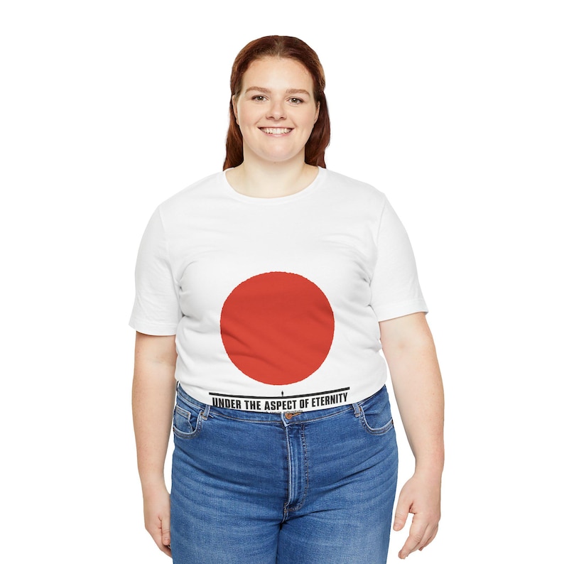 Stoic Philosophy Tee · Sub Specie Aeternitatis · Spinoza View from Eternity Shirt · Minimalist Gift for Philosophy Major image 18
