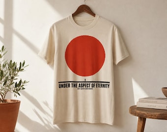 T-shirt Philosophie Stoïcienne · Sub Specie Aeternitatis · T-shirt « Vision de l'Éternité selon Spinoza » · Cadeau minimaliste pour étudiant en philosophie