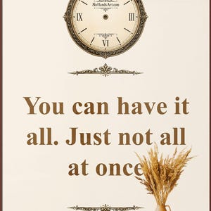 Wall Art: You can have it all. Just not all at once