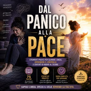 Del pánico a la paz | Una guía completa para superar la ansiedad y los ataques de pánico | Herramientas prácticas para encontrar la serenidad y el control |