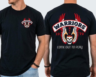 The Warriors Come Out To Play 1979 Comfort Colors T-Shirt, Vintage NYC Street Gang Tee, Two Sided Cult Movie Tee, Retro Warriors Fan Gift