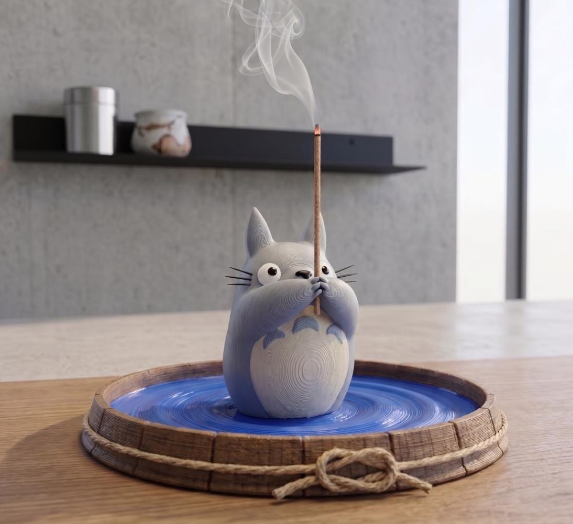 Studio Ghibli Incense Burner - Etsy