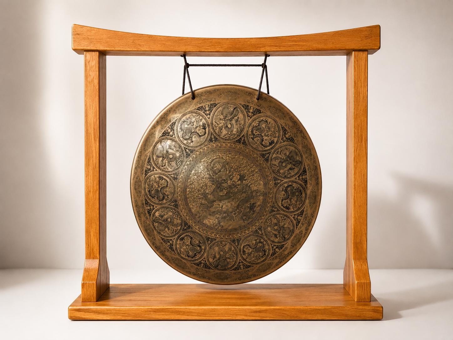 Gong With Wood Stand - Etsy