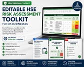 Editable HSE Risk Assessment Toolkit for UK Businesses