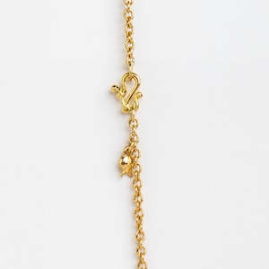 18K Solid Yellow Gold Rolo Chain: 2.5mm Women Men