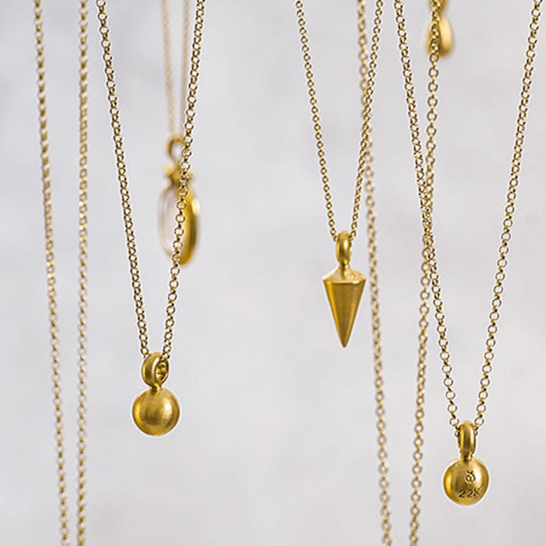 14k White Gold Plumb Pendant Necklace for Men Vertical Etsy