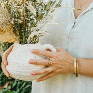 Perfect Round Bracelet Simple Thin 18k Solid Gold Bangle Bracelet Stacking Minimal Delicate Bracelet Dainty Bangle 18k Solid Gold Bangle image 6