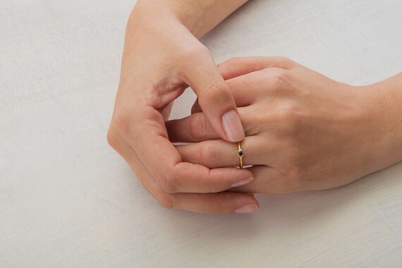 Buy Minimal Small Simple Ring for Women, Stackable, Ruby, Engagement, 18k  Yellow Gold, Dainty, July Birthstone Ring, Jewelry Gift for Her Online in  India - Etsy