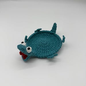 Handgemaakte gehaakte schildpadonderzetter, schattige schildpadbekermat, amigurumi-schildpaddecor, keukentafelaccessoire, cadeau voor dierenliefhebbers