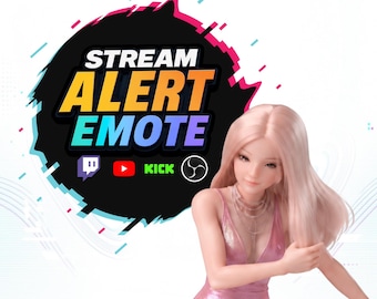 Barbie Dancing Climbed Out Twitch Alert & Emote Pack | Funny Animated Doll Meme, Transparent WEBM, Sound + Silent