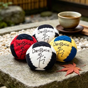 Dirtbag Kick Bag, weiche Wildlederoberfläche mit Sand gefüllt Hacky Sack Spielzeug