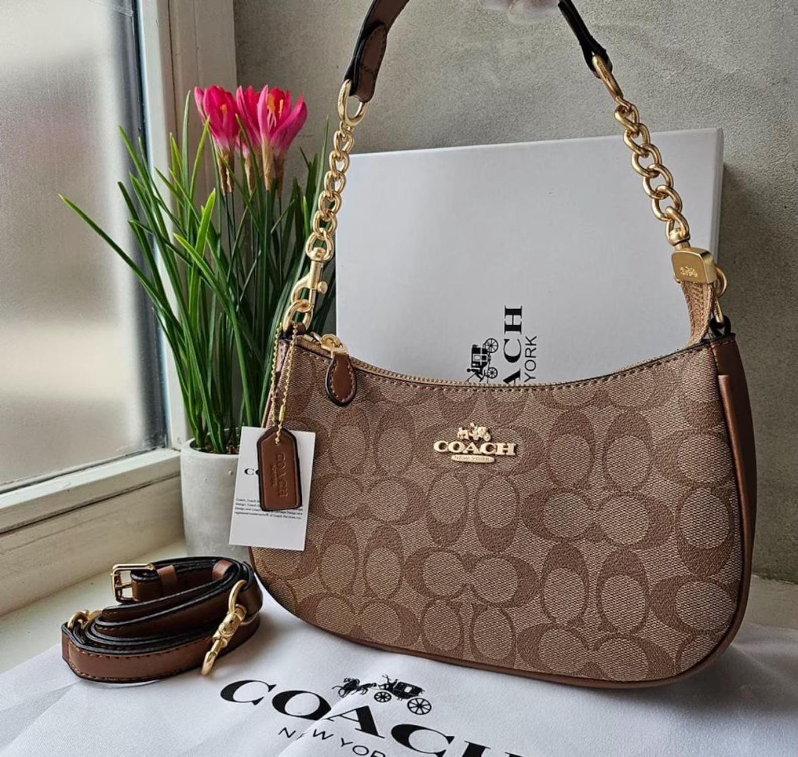 Coach Signature Bag - Etsy Norway