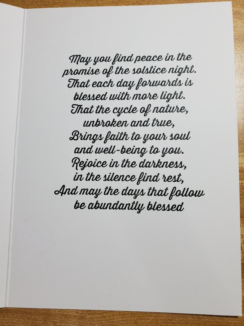 Warmest Wishes, Holly Queen Nondenominational Holiday Card 5 Cards per