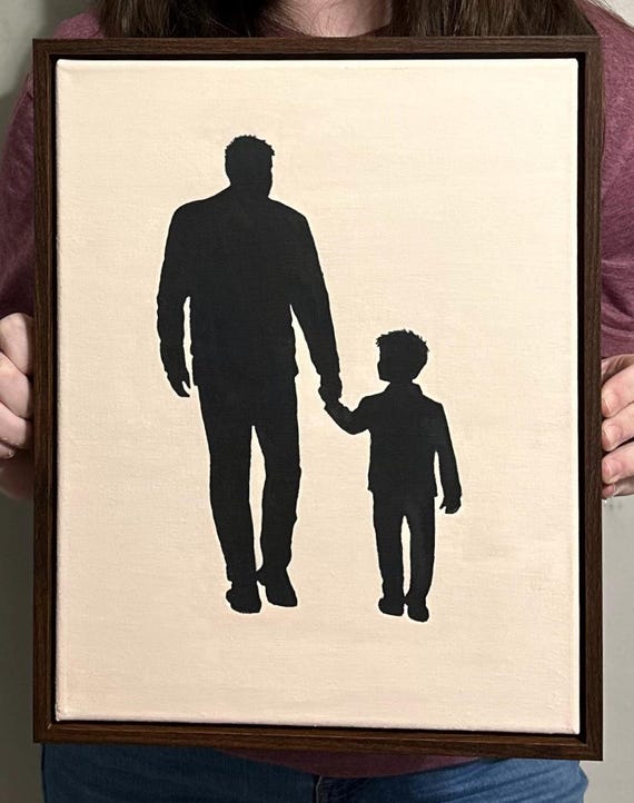 Custom Silhouette Painting