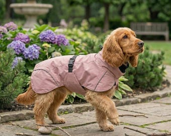 Waterproof Dog Raincoat Small to 3XL - Teddy Bichon Dog Cape, Pet Clothes for Rainy Days