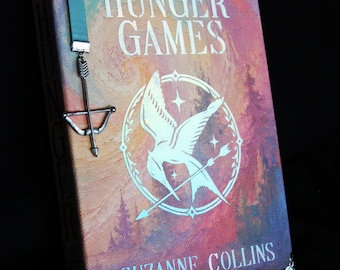 The Hunger Games Retro Hardcover Rebind | Handmade Book Hardcover