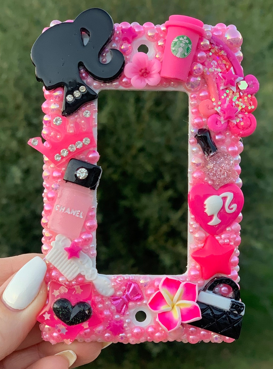 Barbie Inspired Pink Light Switch Cover - Etsy