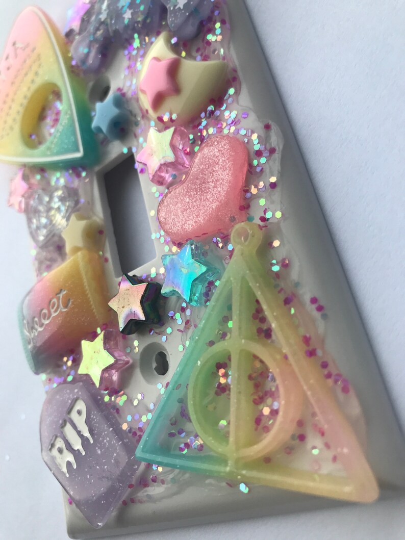 Pastel Goth/creepy Cute/ouija Kawaii Light Switch Cover Etsy