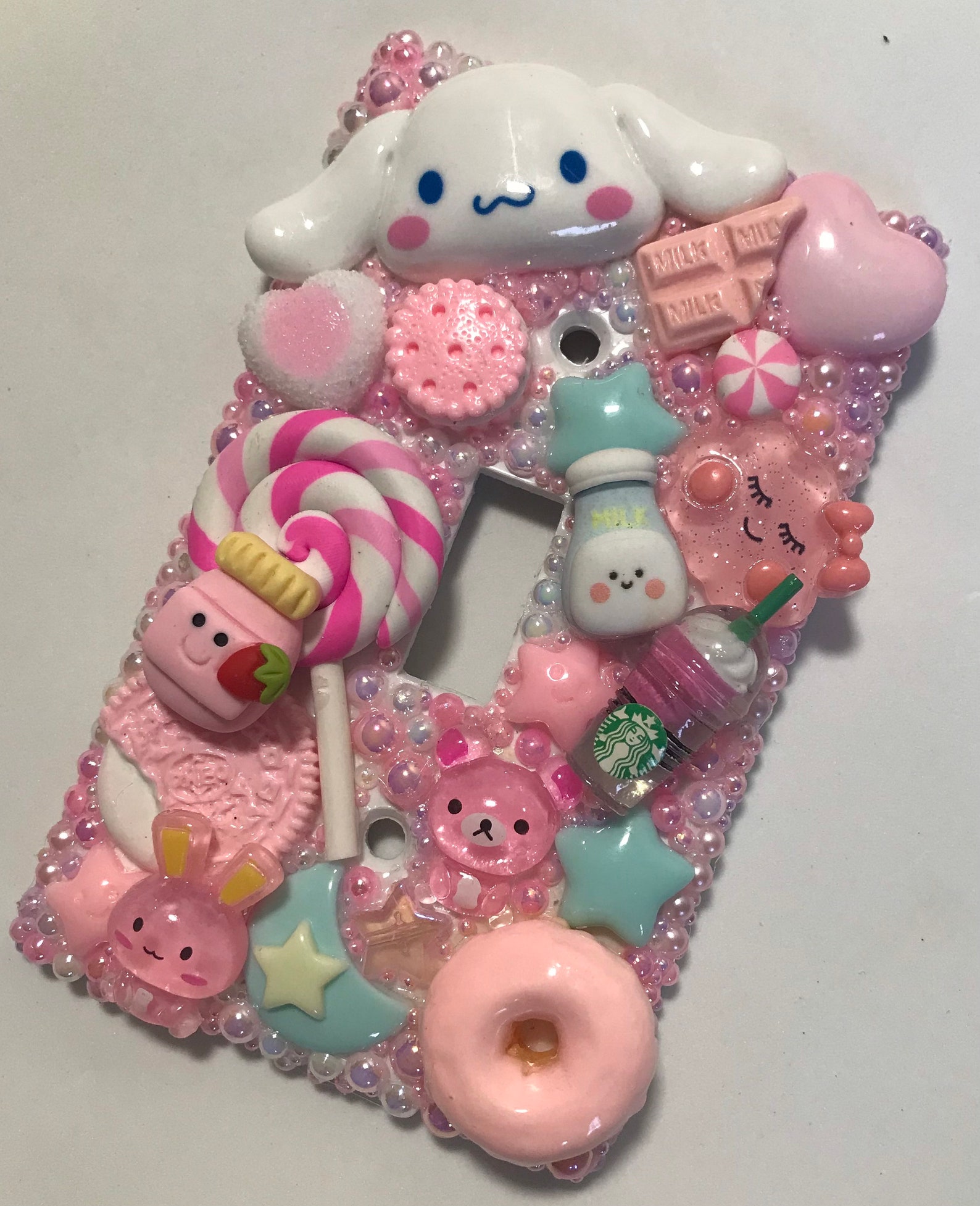 Single Pastel cute kawaii light switch cover Etsy
