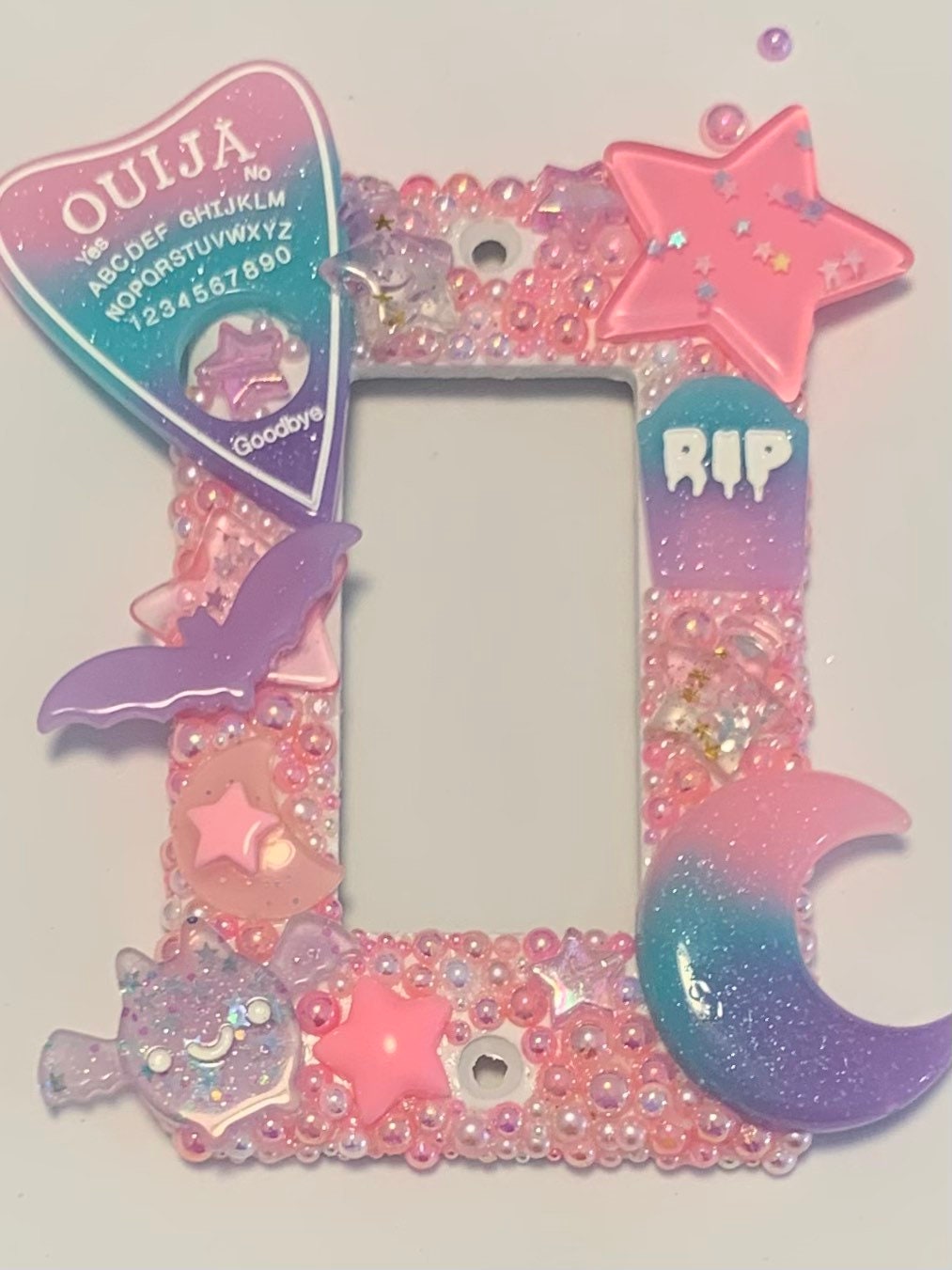 Pastel Goth/creepy Cute/ouija Kawaii Light Switch Cover Etsy