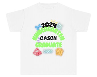 Boy Personalized Kindergarten Graduation T-Shirt