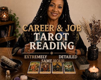 Lectura de tarot profesional en la misma hora / Orientación laboral y financiera, análisis de carrera y lecturas sobre dinero.