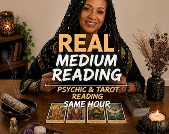 Lectura psíquica real en la misma hora / Perspectivas sobre carrera, amor, guía espiritual, predicciones psíquicas,