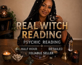 Lectura de Brujería Auténtica / Escaneo de Energía Auténtico, Información Detallada, El Mismo Día, Lectura Psíquica a Ciegas, Lectura Psíquica