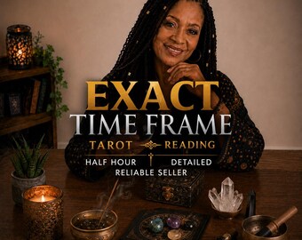 Lectura de tarot con marco temporal exacto, predicción de la hora exacta.