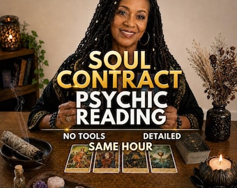 Lectura psíquica de contrato del alma / Vidas pasadas, karma