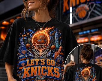 Paquete de imágenes PNG y SVG de los New York Knicks de baloncesto, gráficos para aficionados de la NBA (descarga digital)