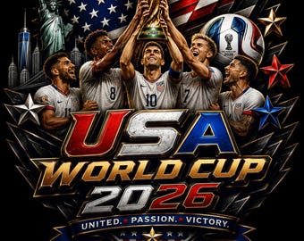 Trofeo de la Copa Mundial de Fútbol de EE. UU. 2026 PNG SVG (Descarga digital)