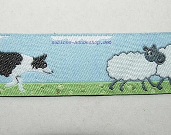 Jacquard Ribbon Border Collie 11/16"