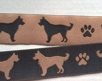 Dogribbon Woven Ribbon Picard Dog, Terrier, Shepherd, wire hared dog