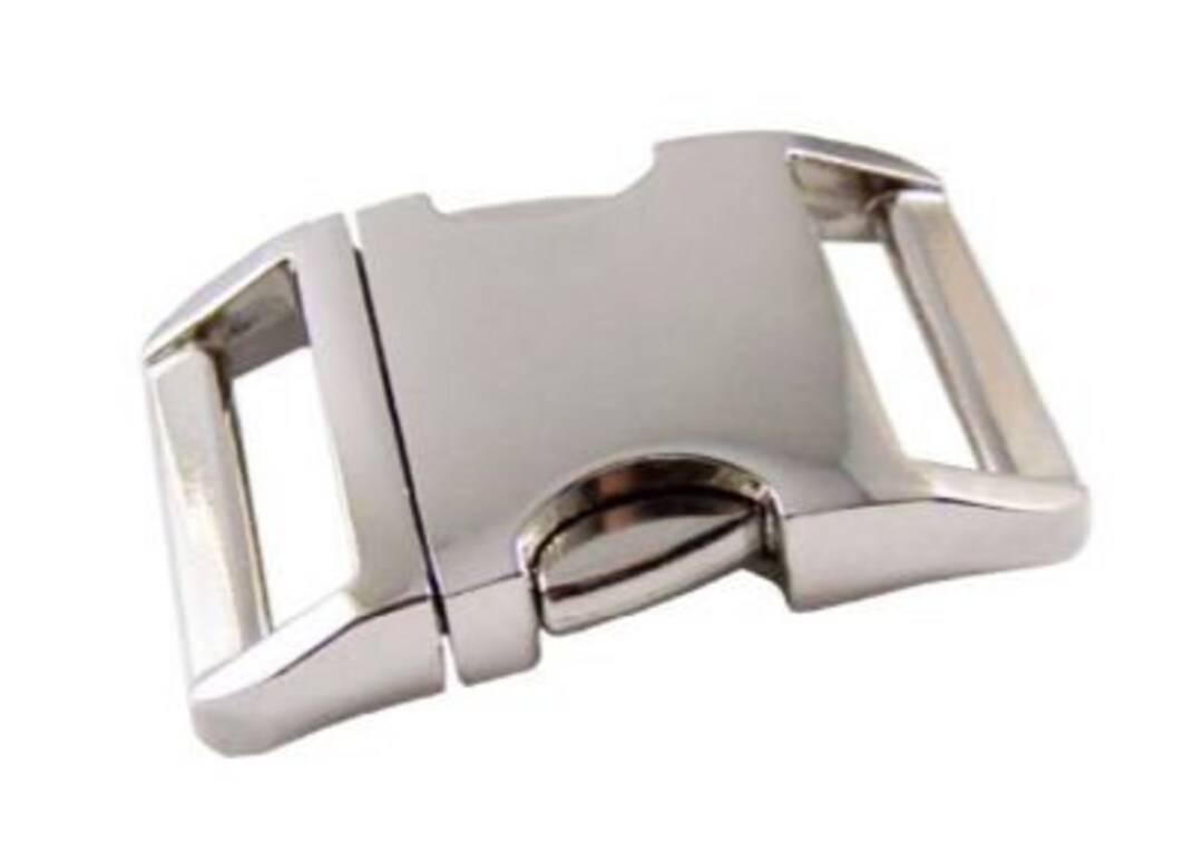 Alu-max ® Silver Side Release Buckle 1 1/4 Dog Collar Buckle - Etsy