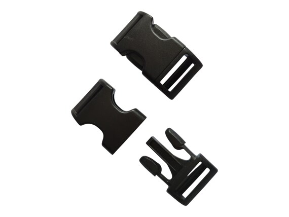 Steckschnalle 30mm, Wienerlock,  Klickverschluss Acetal, Schnalle für Hundehalsband