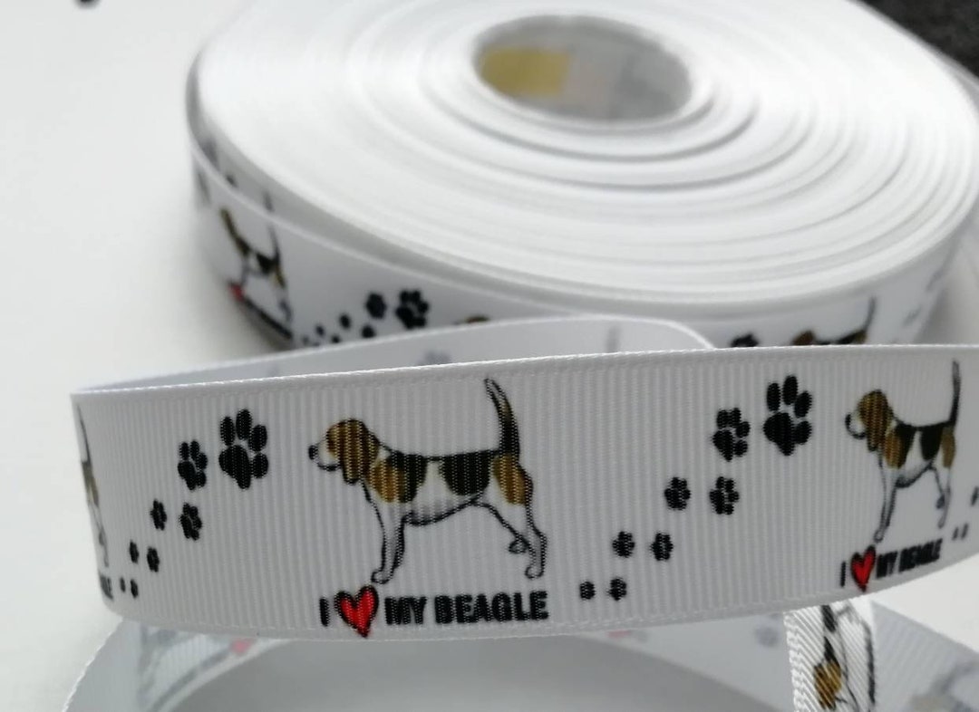 Beagle Ribbon, Dog Ribbon, Hunting Dog - Etsy