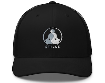 Casquette trucker noire