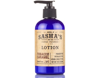 Sasha's Tobacco Caramel Lotion