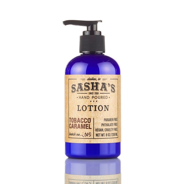 Sasha's Tobacco Caramel Lotion