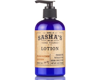 Loção com fragrância sazonal da Sasha