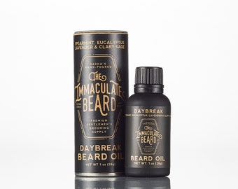 Óleo para barba DAYBREAK | Hortelã Eucaluptus | The Immaculate Beard