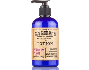 Sasha's Hand Poured Lotion Prickly Pear