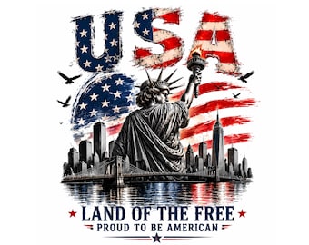 Estatua de la Libertad en pie de guerra PNG, diseño patriótico de la Estatua de la Libertad, descarga digital de EE. UU.