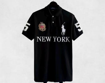 Polo da uomo Ralph Lauren New York Big Pony