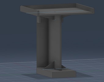 Winnebago Horizon 40A Bedside Shelf Pair | 3D Printed RV Nightstand | Motorhome Bedroom Organizer Caddy
