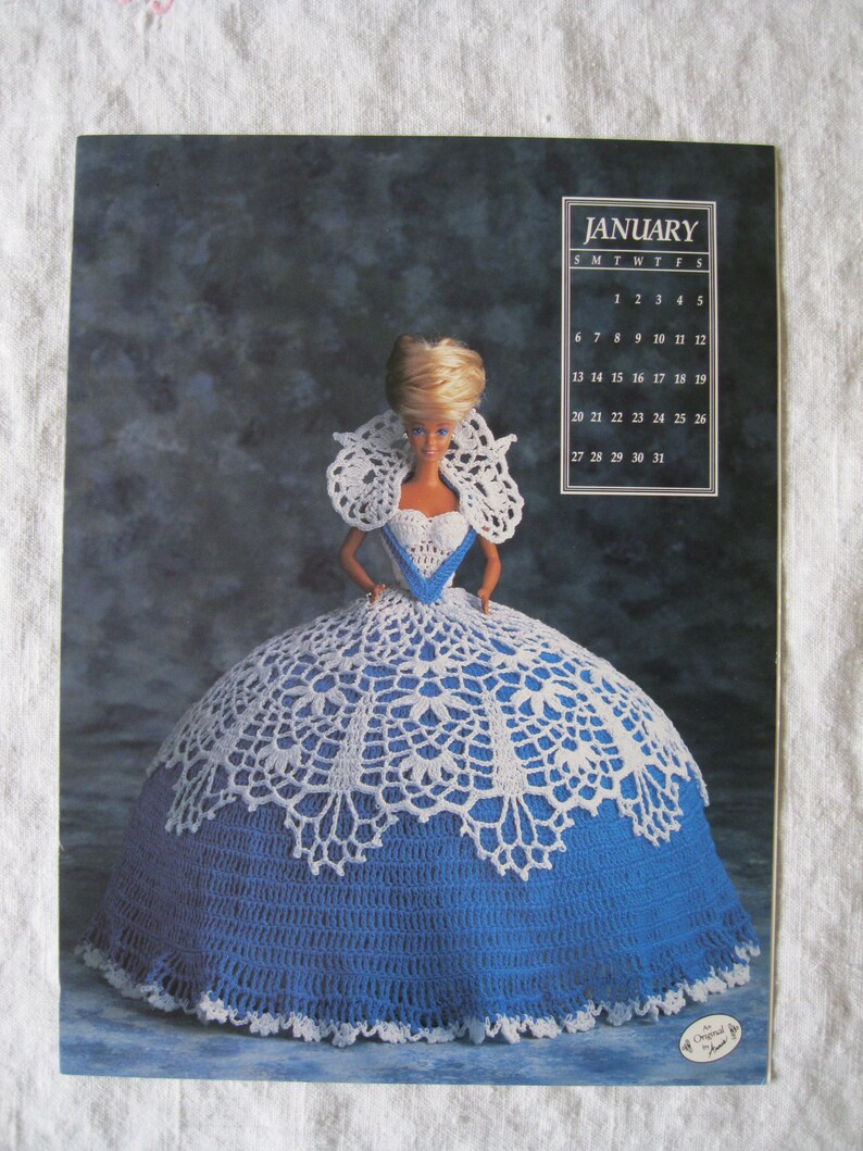 Bed Doll Crochet Pattern Annie's Attic January 1991 Etsy