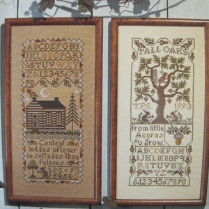 Prairie Schooler, Band Samplers, Book #40, 1993, Three Sampler Designs ...