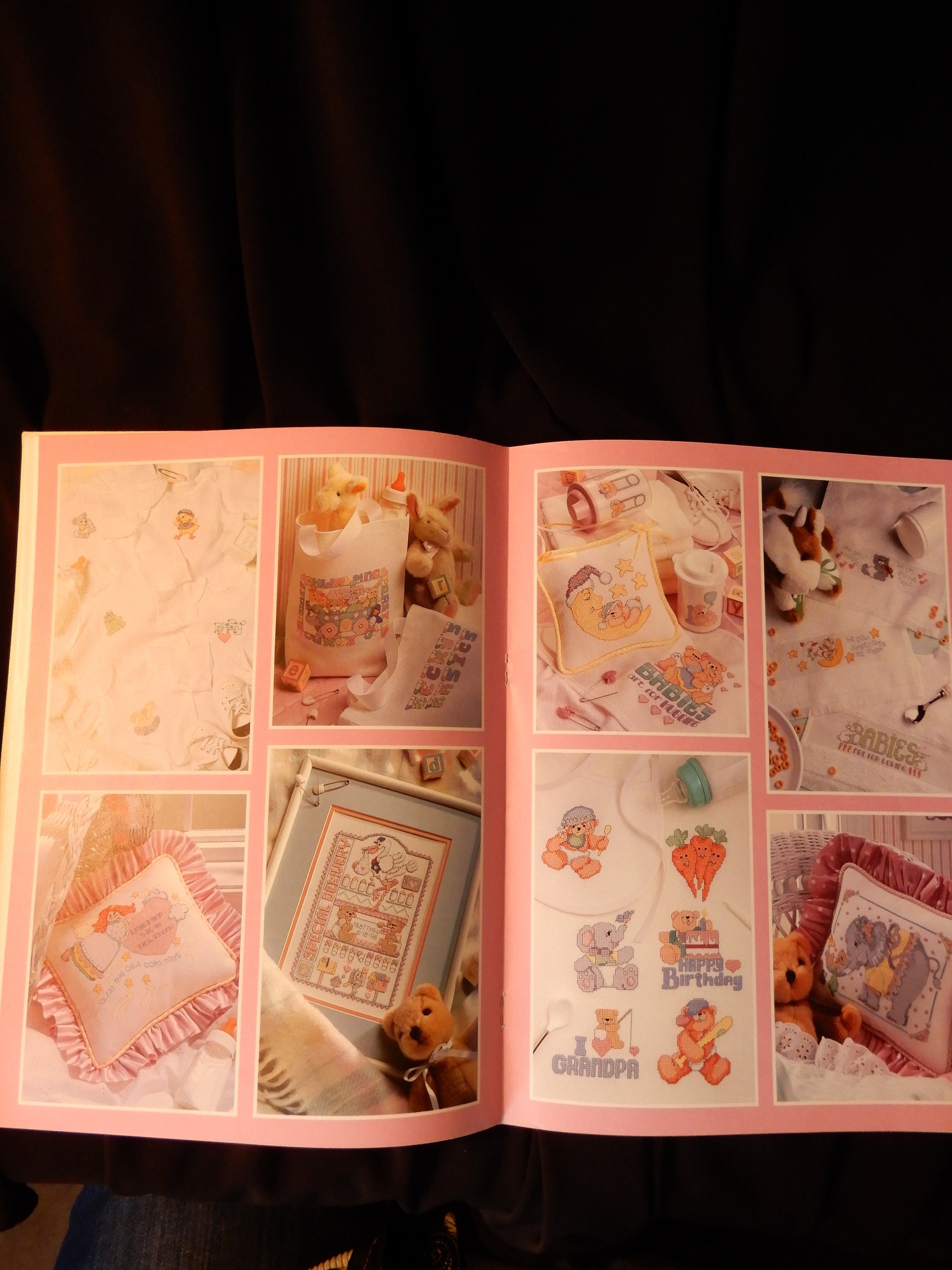Counted Cross Stitch Books, Leaflets & Patterns – Baby & Child Theme